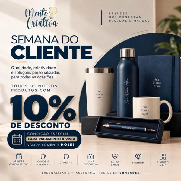 Semana do Cliente: 10% de desconto